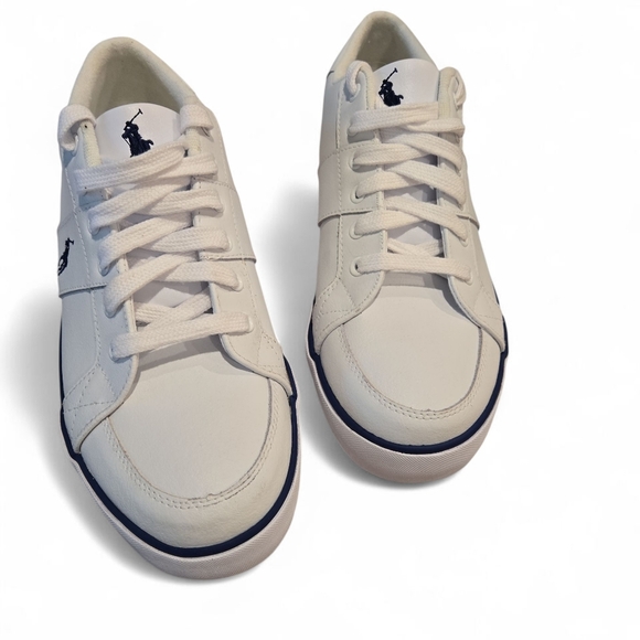 Polo by Ralph Lauren White Sneakers - Picture 1 of 8